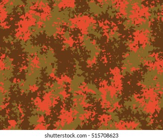 Fashionable camouflage pattern, vector illustration.Military print .Seamless vector wallpaper