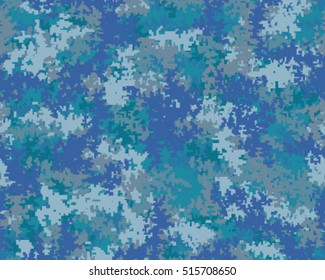 Fashionable camouflage pattern, vector illustration.Military print .Seamless vector wallpaper