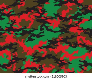 Fashionable camouflage pattern, vector illustration.Military print .Seamless vector wallpaper