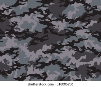 Fashionable camouflage pattern, vector illustration.Military print .Seamless vector wallpaper