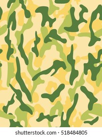 Fashionable camouflage pattern, vector illustration.Military print .Seamless vector wallpaper