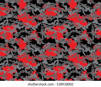 Fashionable camouflage pattern, vector illustration.Military print .Seamless vector wallpaper