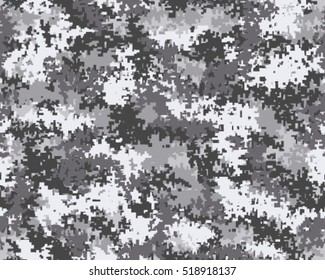 Fashionable camouflage pattern, vector illustration.Military print .Seamless vector wallpaper
