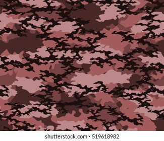 Fashionable camouflage pattern, vector illustration.Military print .Seamless vector wallpaper