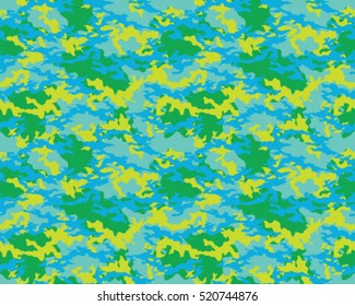 Fashionable camouflage pattern, vector illustration.Military print .Seamless vector wallpaper