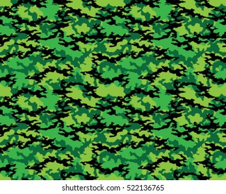Fashionable camouflage pattern, vector illustration.Military print .Seamless vector wallpaper