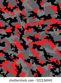 Fashionable camouflage pattern, vector illustration.Military print .Seamless vector wallpaper