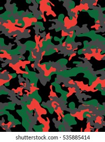 Fashionable camouflage pattern, vector illustration.Military print .Seamless vector wallpaper