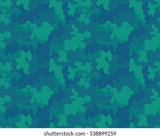 Fashionable camouflage pattern, vector illustration.Military print .Seamless vector wallpaper