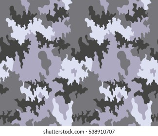 Fashionable camouflage pattern, vector illustration.Military print .Seamless vector wallpaper