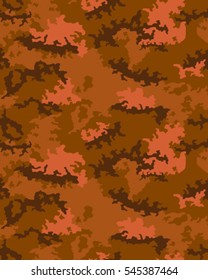 Fashionable camouflage pattern, vector illustration.Military print .Seamless vector wallpaper