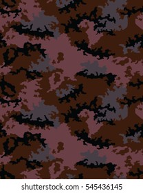 Fashionable camouflage pattern, vector illustration.Military print .Seamless vector wallpaper