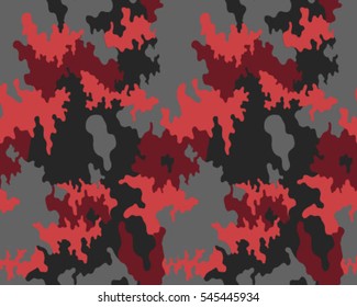 Fashionable camouflage pattern, vector illustration.Military print .Seamless vector wallpaper