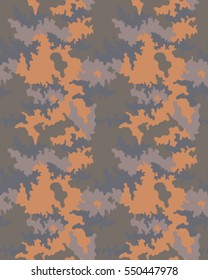 Fashionable camouflage pattern, vector illustration.Military print .Seamless vector wallpape