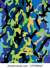 Fashionable camouflage pattern, vector illustration.Military print .Seamless vector wallpaper