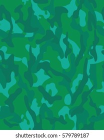 Fashionable camouflage pattern, vector illustration.Military print .Seamless vector wallpaper
