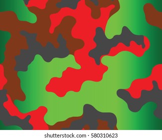 Fashionable camouflage pattern, vector illustration.Military print .Seamless vector wallpaper