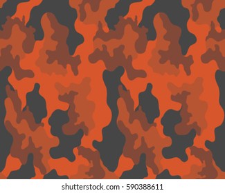 Fashionable camouflage pattern, vector illustration.Military print .Seamless vector wallpaper