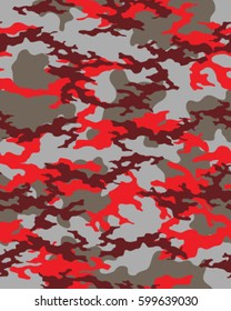 Fashionable camouflage pattern, vector illustration.Military print .Seamless vector wallpaper