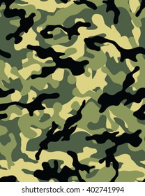 Fashionable camouflage pattern, vector illustration.Millatry print