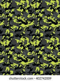 Fashionable camouflage pattern, vector illustration.Millatry print