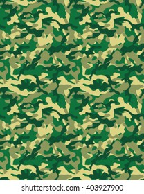 Fashionable camouflage pattern, vector illustration.Millatry print .Seamless vector wallpaper