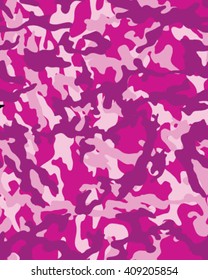 Fashionable camouflage pattern, vector illustration.Millatry print .Seamless vector wallpaper
