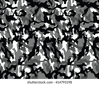 Fashionable camouflage pattern, vector illustration.Millatry print .Seamless vector wallpaper
