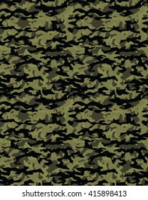 Fashionable camouflage pattern, vector illustration.Millatry print .Seamless vector wallpaper

