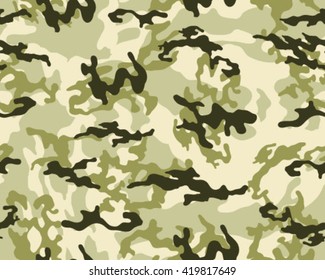 Fashionable camouflage pattern, vector illustration.Millatry print .Seamless vector wallpaper
