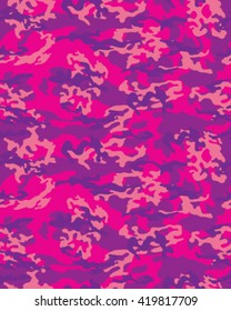 Fashionable camouflage pattern, vector illustration.Millatry print .Seamless vector wallpaper
