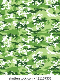 Fashionable camouflage pattern, vector illustration.Millatry print .Seamless vector wallpaper
