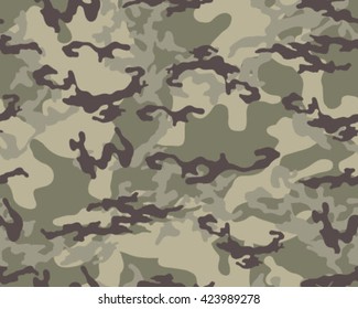 Fashionable camouflage pattern, vector illustration.Millatry print .Seamless vector wallpaper
