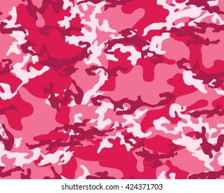 Fashionable camouflage pattern, vector illustration.Millatry print .Seamless vector wallpaper
