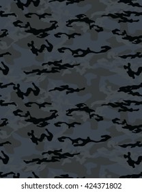 Fashionable camouflage pattern, vector illustration.Millatry print .Seamless vector wallpaper
