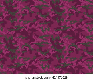 Fashionable camouflage pattern, vector illustration.Millatry print .Seamless vector wallpaper
