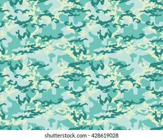 Fashionable camouflage pattern, vector illustration.Millatry print .Seamless vector wallpaper
