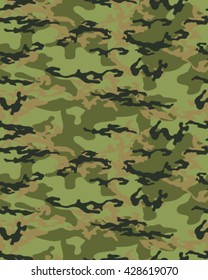 Fashionable camouflage pattern, vector illustration.Millatry print .Seamless vector wallpaper
