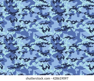 Fashionable camouflage pattern, vector illustration.Millatry print .Seamless vector wallpaper
