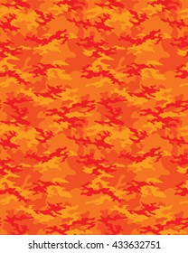 Fashionable camouflage pattern, vector illustration.Millatry print .Seamless vector wallpaper
