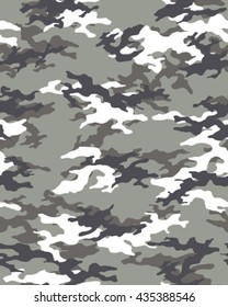 Fashionable camouflage pattern, vector illustration.Millatry print .Seamless vector wallpaper