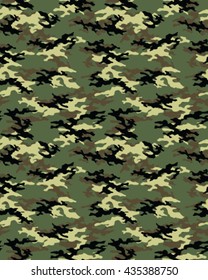 Fashionable camouflage pattern, vector illustration.Millatry print .Seamless vector wallpaper