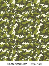 Fashionable camouflage pattern, vector illustration.Millatry print .Seamless vector wallpaper
