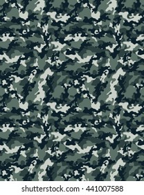 Fashionable camouflage pattern, vector illustration.Millatry print .Seamless vector wallpaper

