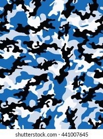 Fashionable camouflage pattern, vector illustration.Millatry print .Seamless vector wallpaper
