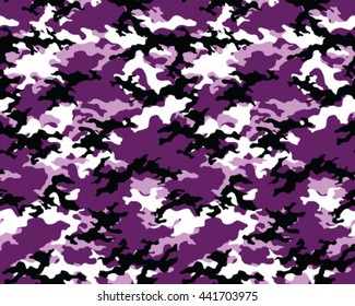 Fashionable camouflage pattern, vector illustration.Millatry print .Seamless vector wallpaper