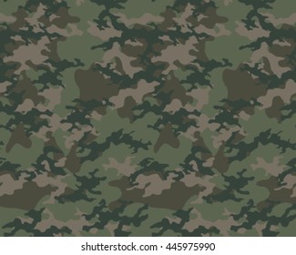 Fashionable camouflage pattern, vector illustration.Millatry print .Seamless vector wallpaper
