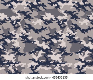 Fashionable camouflage pattern, vector illustration.Millatry print .Seamless vector wallpaper
