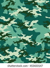Fashionable camouflage pattern, vector illustration.Millatry print .Seamless vector wallpaper
