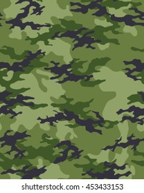 Fashionable camouflage pattern, vector illustration.Millatry print .Seamless vector wallpaper
